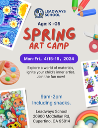 Spring Art Camp K-5